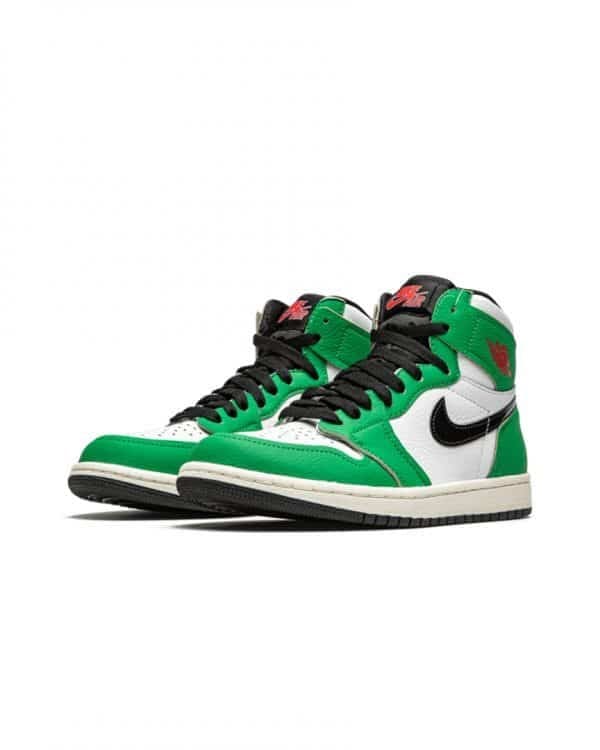 Nike Air Jordan 1 High Lucky Green itsu maroc 2