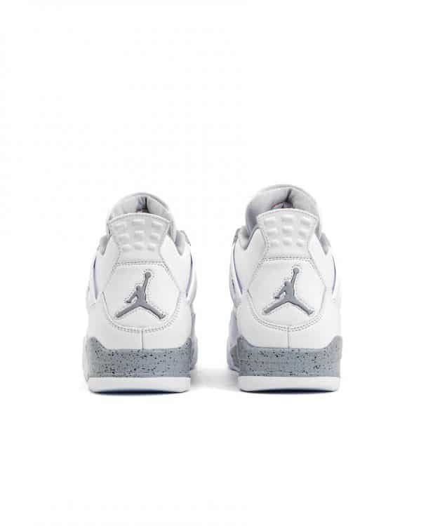 Nike Air Jordan 4 Retro White Oreo Tech Grey itsu maroc 4