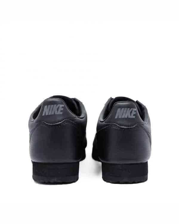 Nike Cortez Leather Triple Black itsu maroc 4