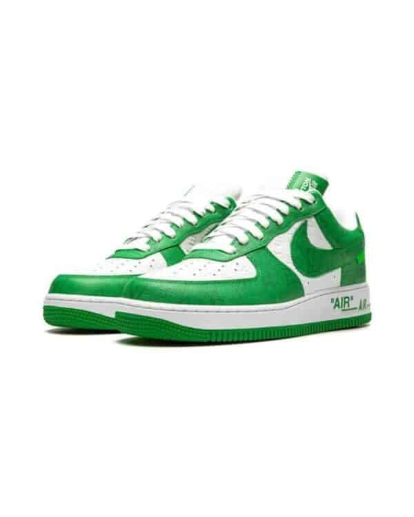 Nike Air Force 1 Louis Vuitton Green itsu maroc 2