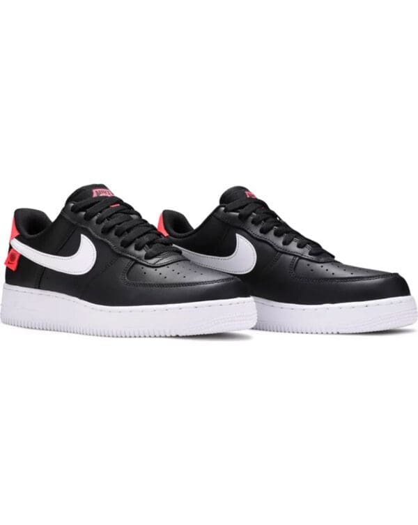 Nike Air Force 1 07 Low Worldwide Pack Black Flash Crimson Maroc 2