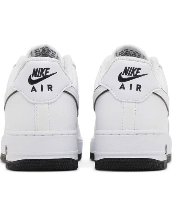 Nike Air Force 1 Low '07 White Black Outline prix maroc 3
