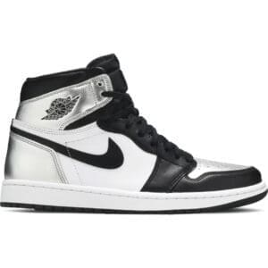 Nike Air Jordan 1 Retro High Silver Toe prix maroc