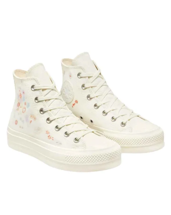 Converse Chuck Taylor All Star Lift Things To Grow High Top Egret 2