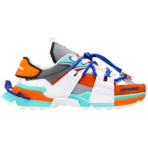 Dolce Gabbana Space Sneaker Orange Aqua