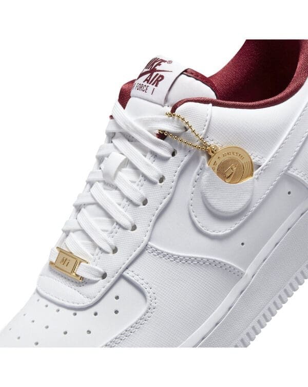 nike air force 1 low just do summit white team red prix maroc 5